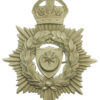 Portsmouth City Police Helmet Plate - King's Crown (Small Star)