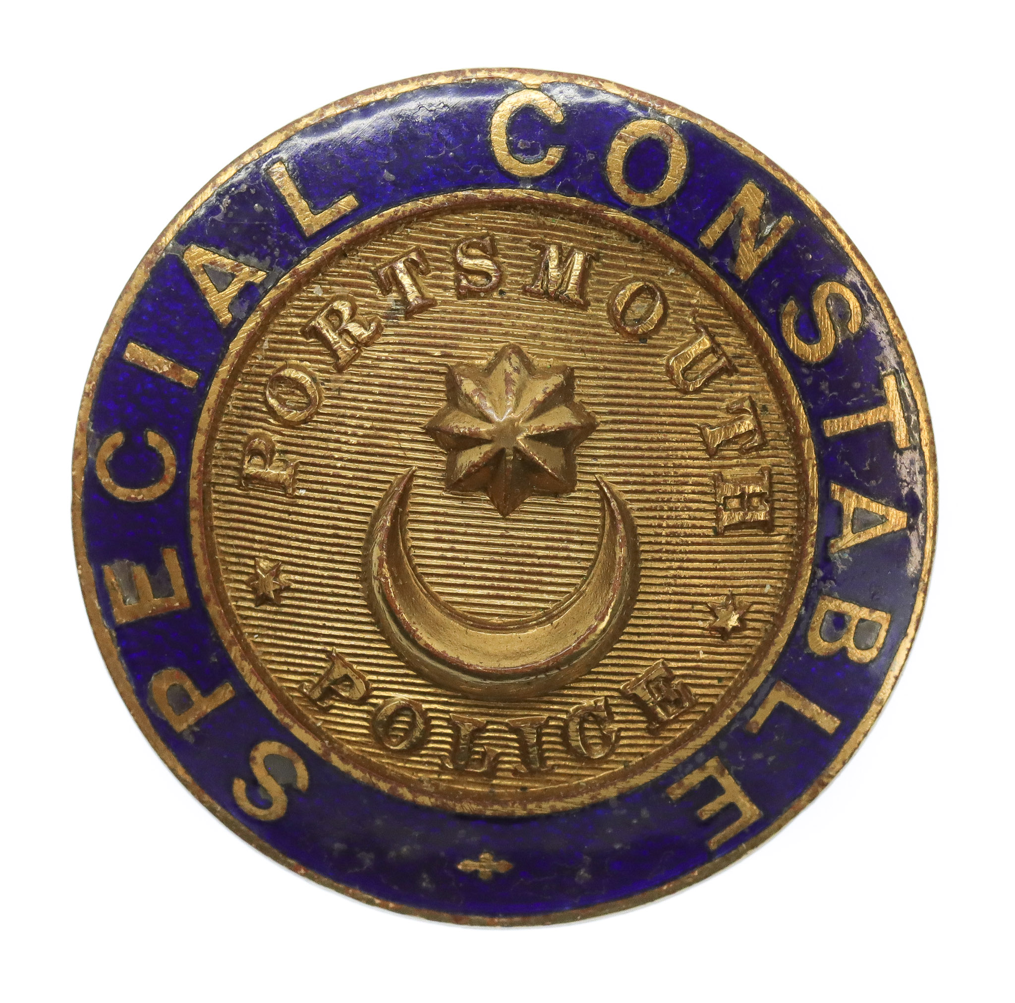 Portsmouth City Police Special Constable Enamelled Lapel Badge