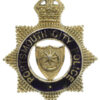 Portsmouth City Police Senior Officer's Silver & Enamel Cap Badge - King's Crown