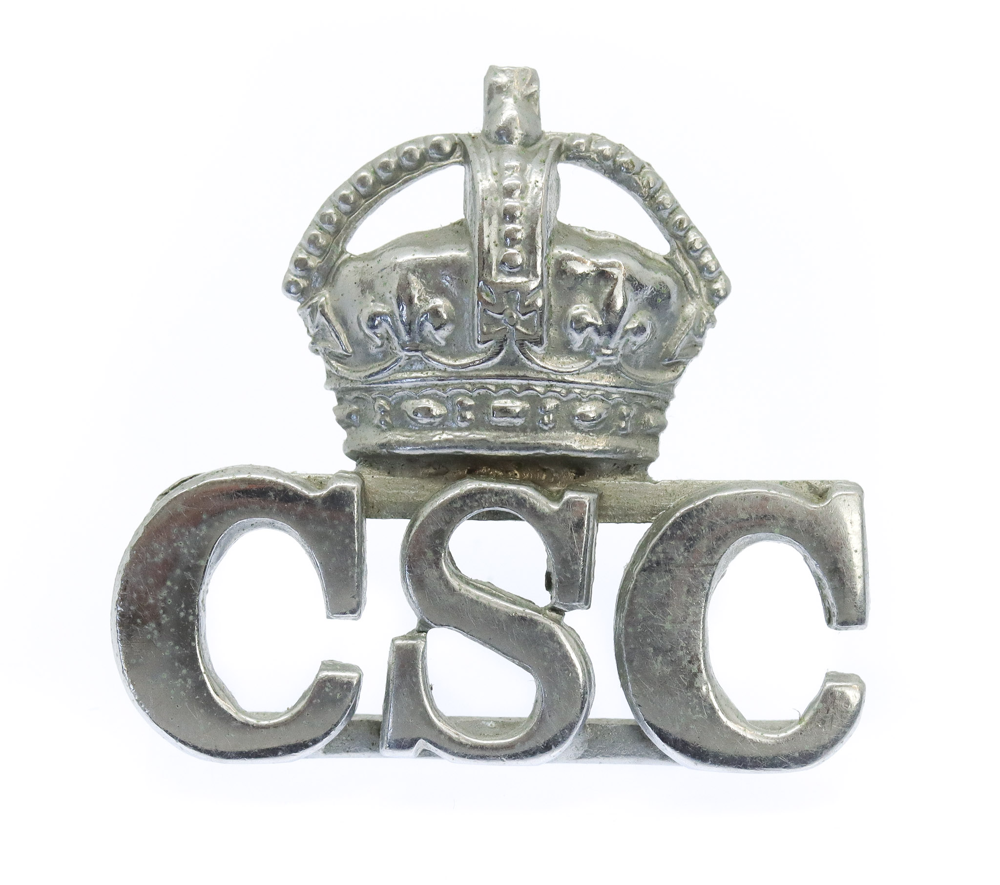 Cambridgeshire Special Constabulary Collar Badge - King's Crown