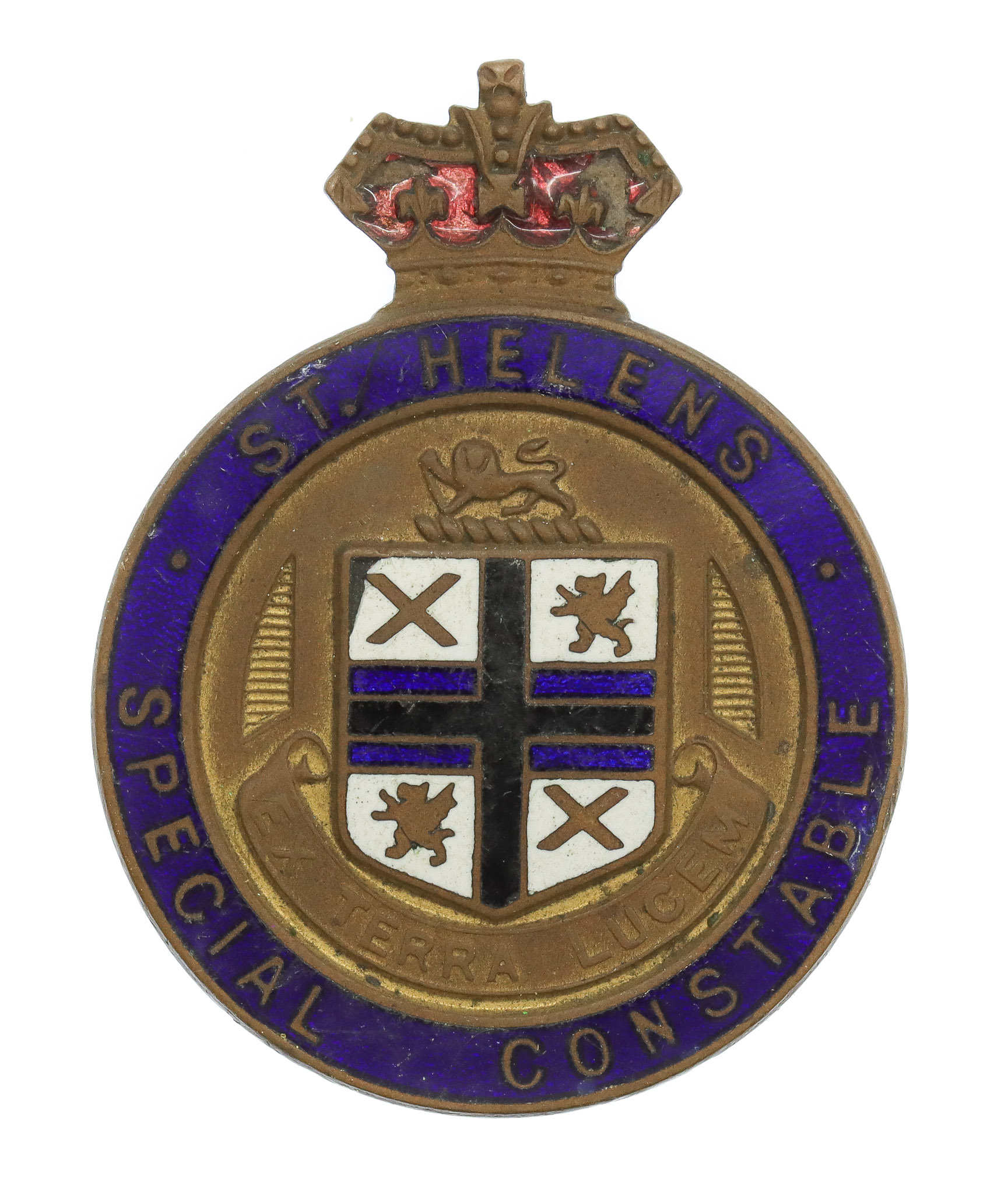 St Helen's Police Special Constabulary Enamelled Lapel Badge