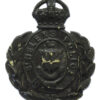 St Helen's Police Night Helmet Plate - King's Crown