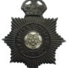 West Riding Constabulary Night Helmet Plate - King's Crown