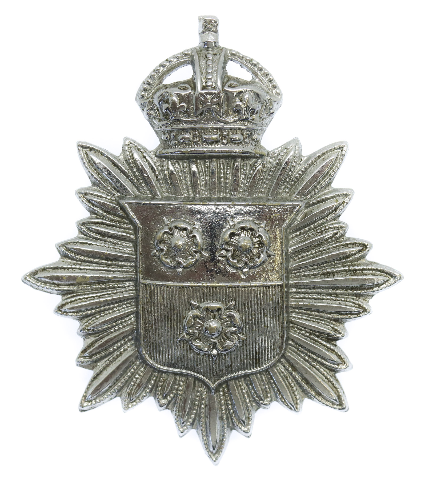 Southampton Police Star Cap Badge - King's Crown