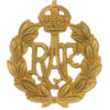 Royal Air Force (R.A.F.) Cap Badge - King's Crown