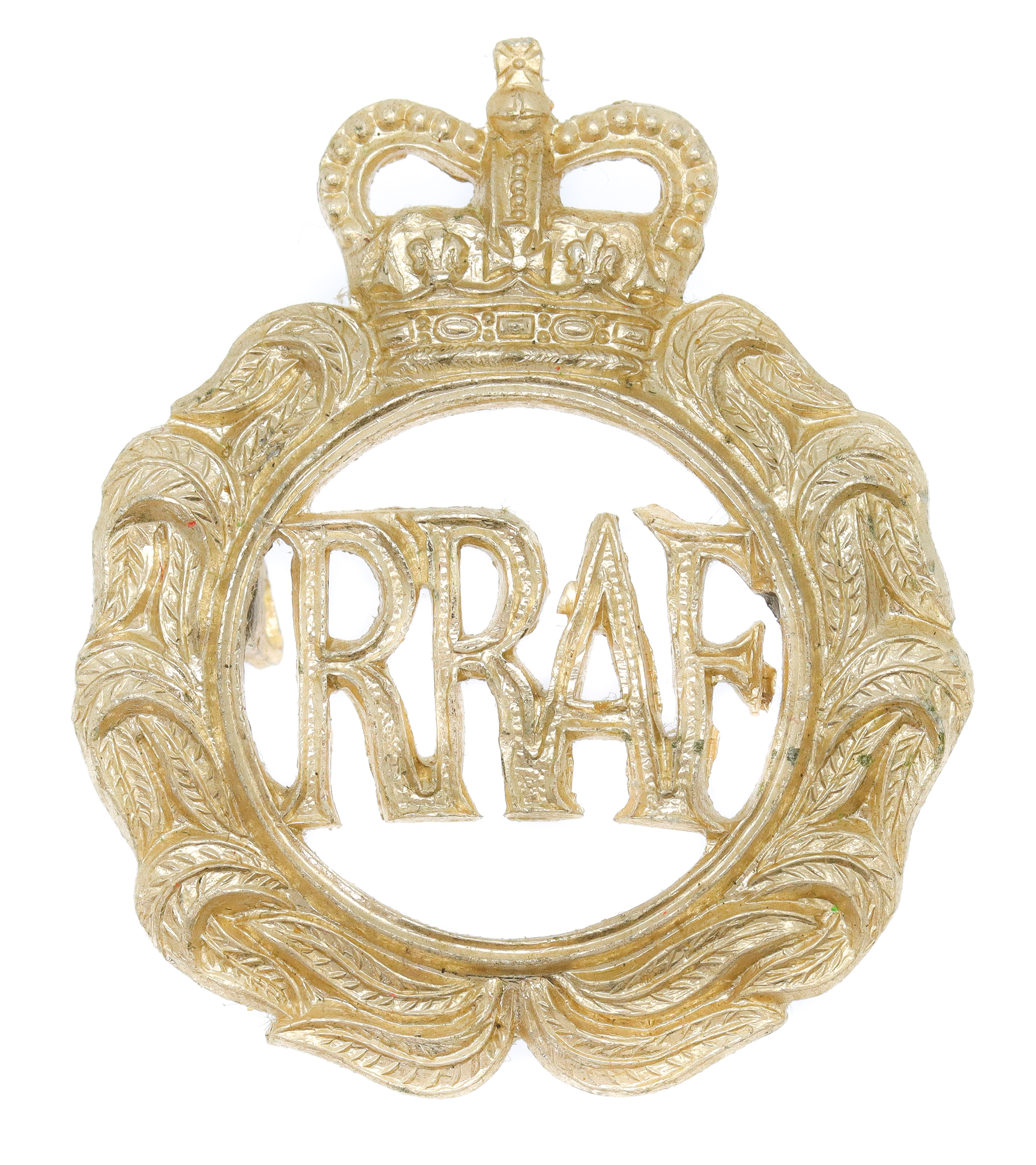 Royal Rhodesia Air Force (R.R.A.F.) Anodised (Staybrite) Cap Badge 