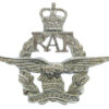 Royal Air Force (R.A.F.) Police Auxiliaries Cap Badge - Queen's Crown