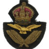 Royal Air Force (R.A.F.) Officer's Cap Badge - King's Crown