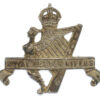 WW2 1st Bn. Royal Ulster Rifles Sterling Silver 'Airborne' Officer's Beret Badge