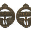 Pair of Navy, Army & Air Force Institutes (N.A.A.FI.) Collar Badges