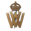WWI Volunteer Workers (V.W.) Lapel Badge