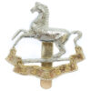 Liverpool University O.T.C. Anodised (Staybrite) Cap Badge