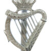 London Irish Pipers Anodised (Staybrite) Caubeen Badge