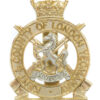 Kent & County of London Yeomanry (Sharpshooters) Anodised (Staybrite) Cap Badge