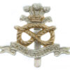 North Staffordshire Regiment Anodised (Staybrite) Cap Badge