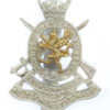 Queen's Own Dorset & West Somerset Yeomanry Anodised (Staybrite) Cap Badge