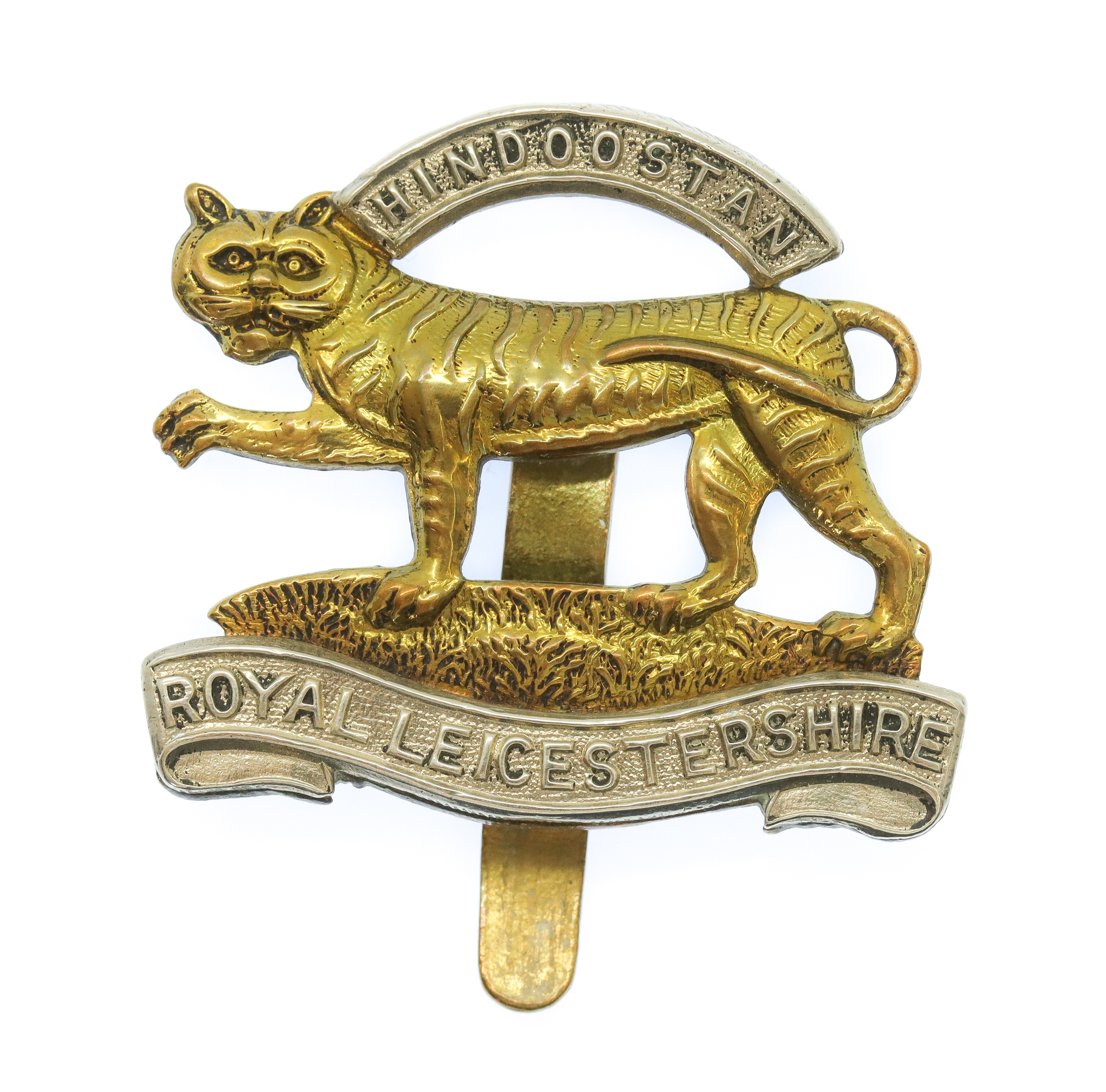 Royal Leicestershire Regiment Bi-Metal Beret Badge