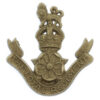 The Loyal Regiment WW2 Plastic Economy Issue Cap Badge