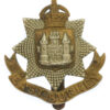 East Surrey Regiment Cap Badge - King's Crown