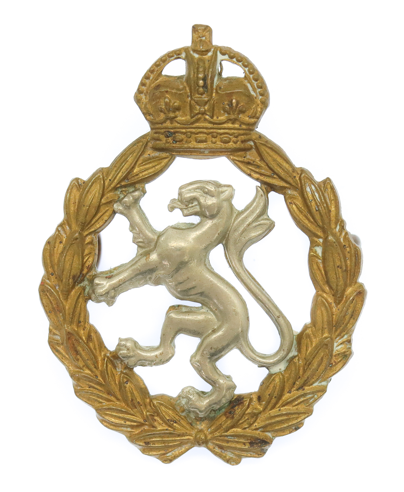 Women's Royal Army Corps (W.R.A.C.) Cap Badge - King's Crown
