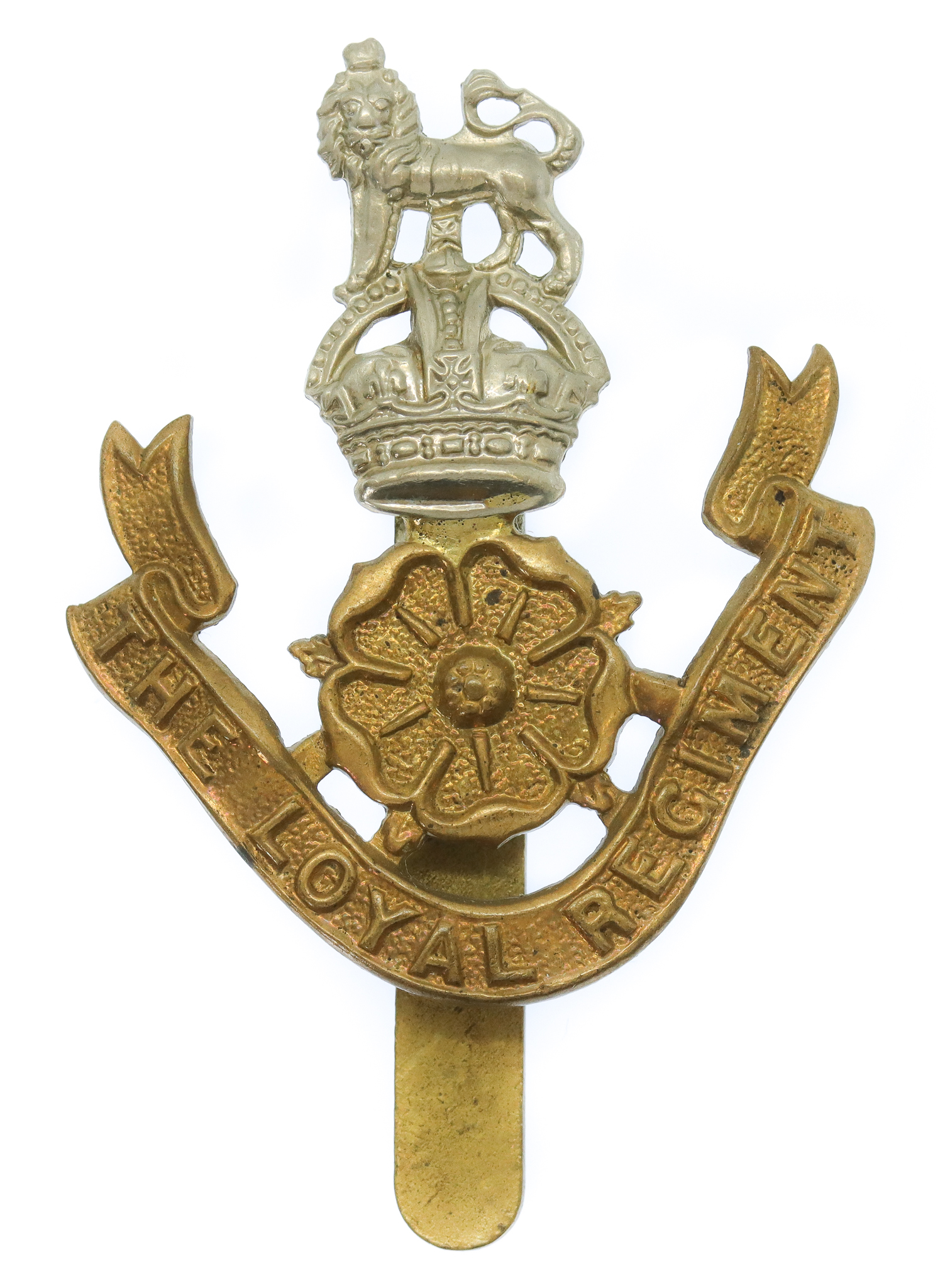 The Loyal Regiment Cap Badge - King's Crown