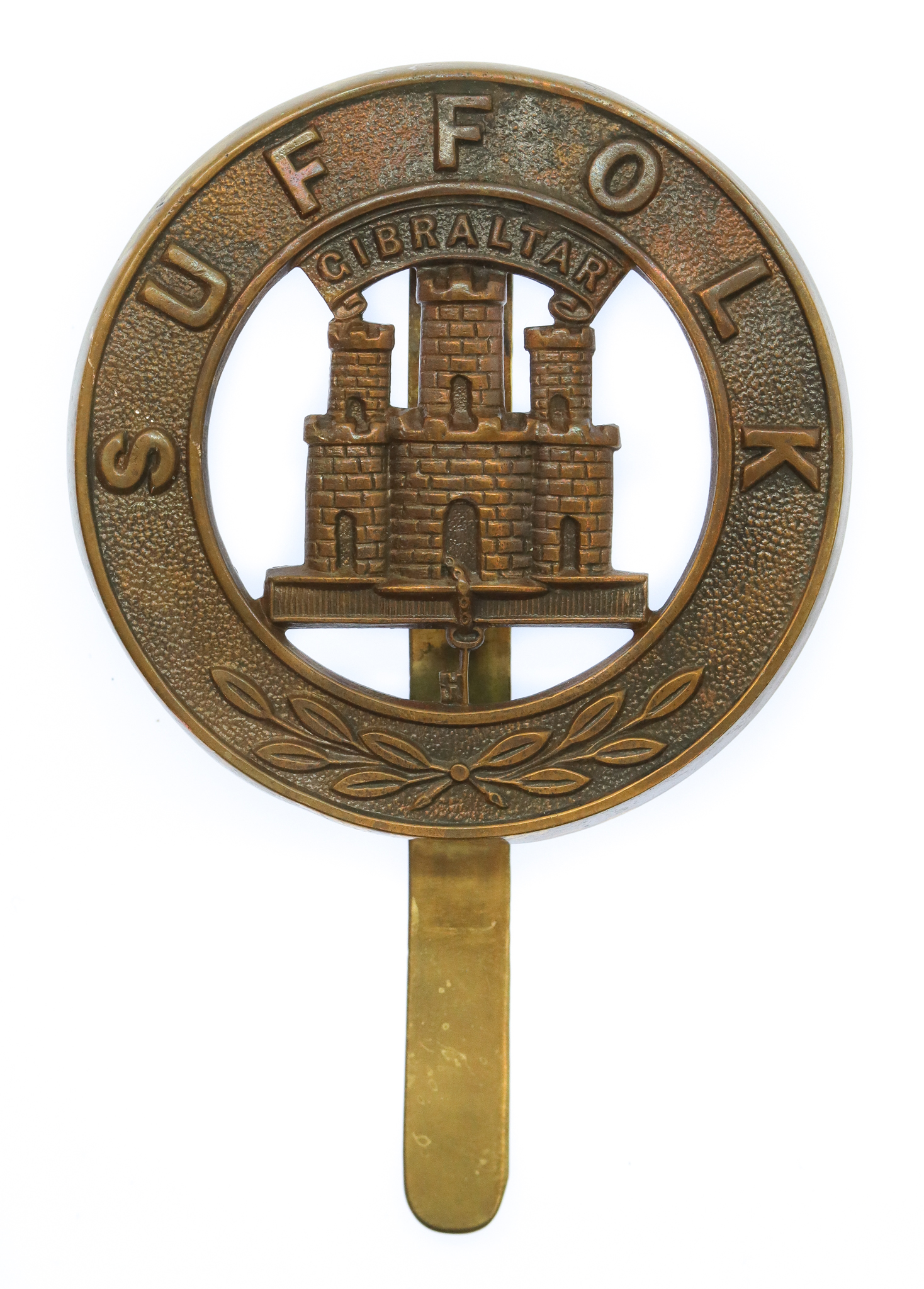 Suffolk Regiment Pagri Badge