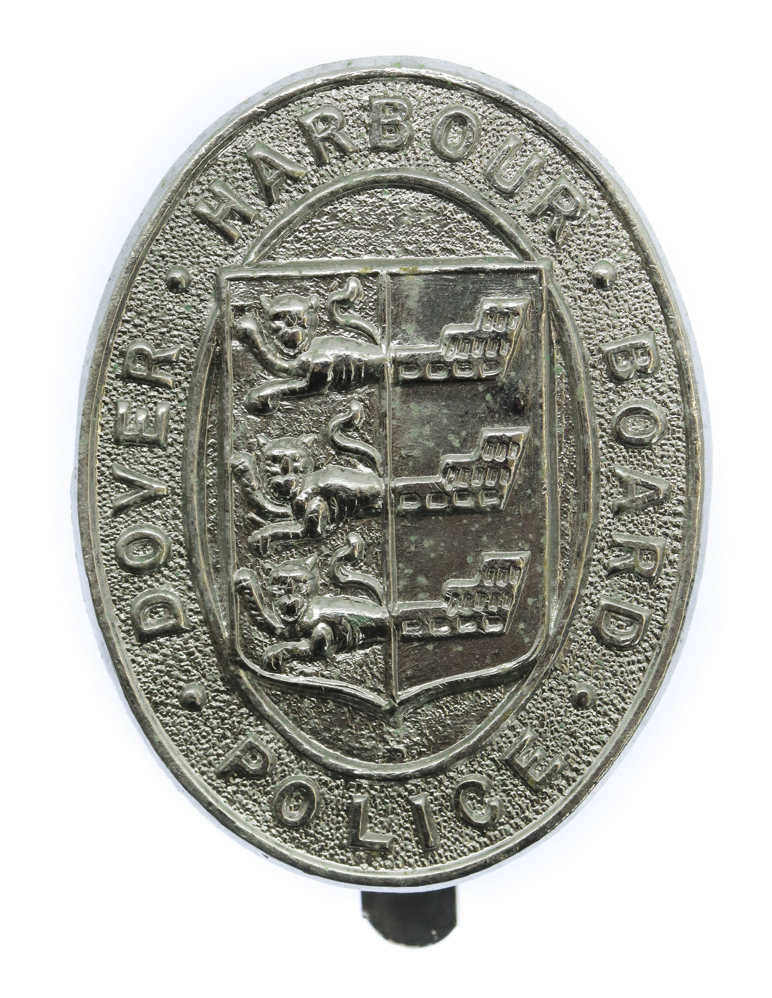 Dover Harbour Board Police Cap Badge