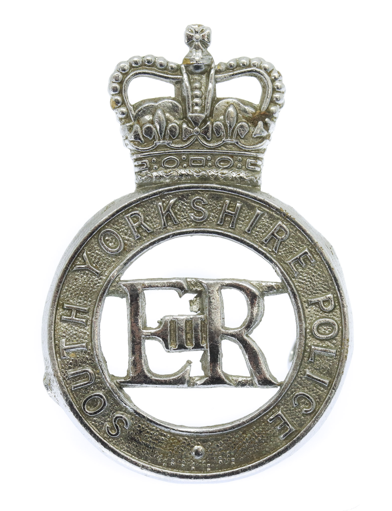 South Yorkshire Police Cap Badge - Queen's Crown