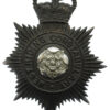 West Riding Constabulary Night Helmet Plate - Queen's Crown