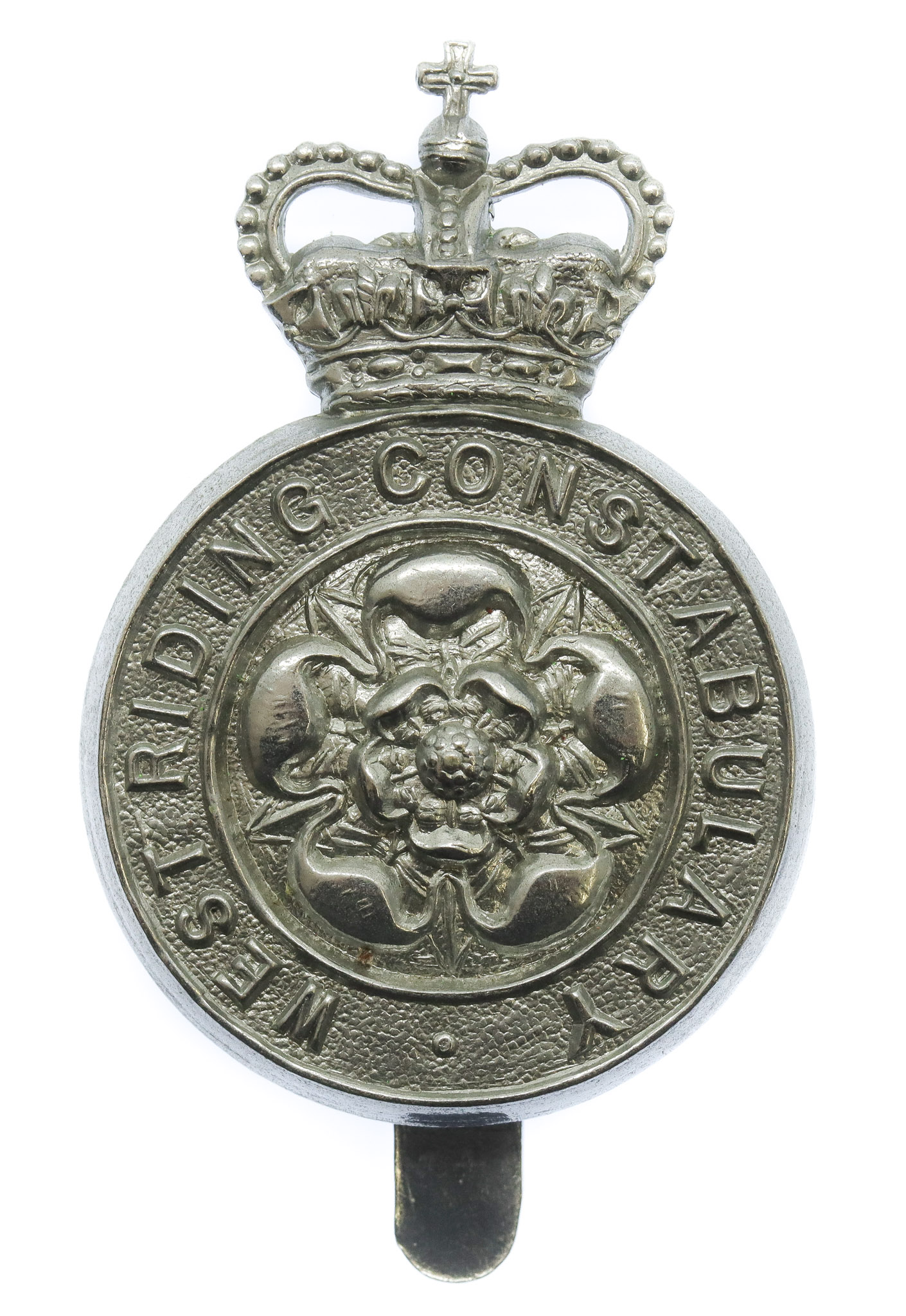 West Riding Constabulary Cap Badge - Queen's Crown