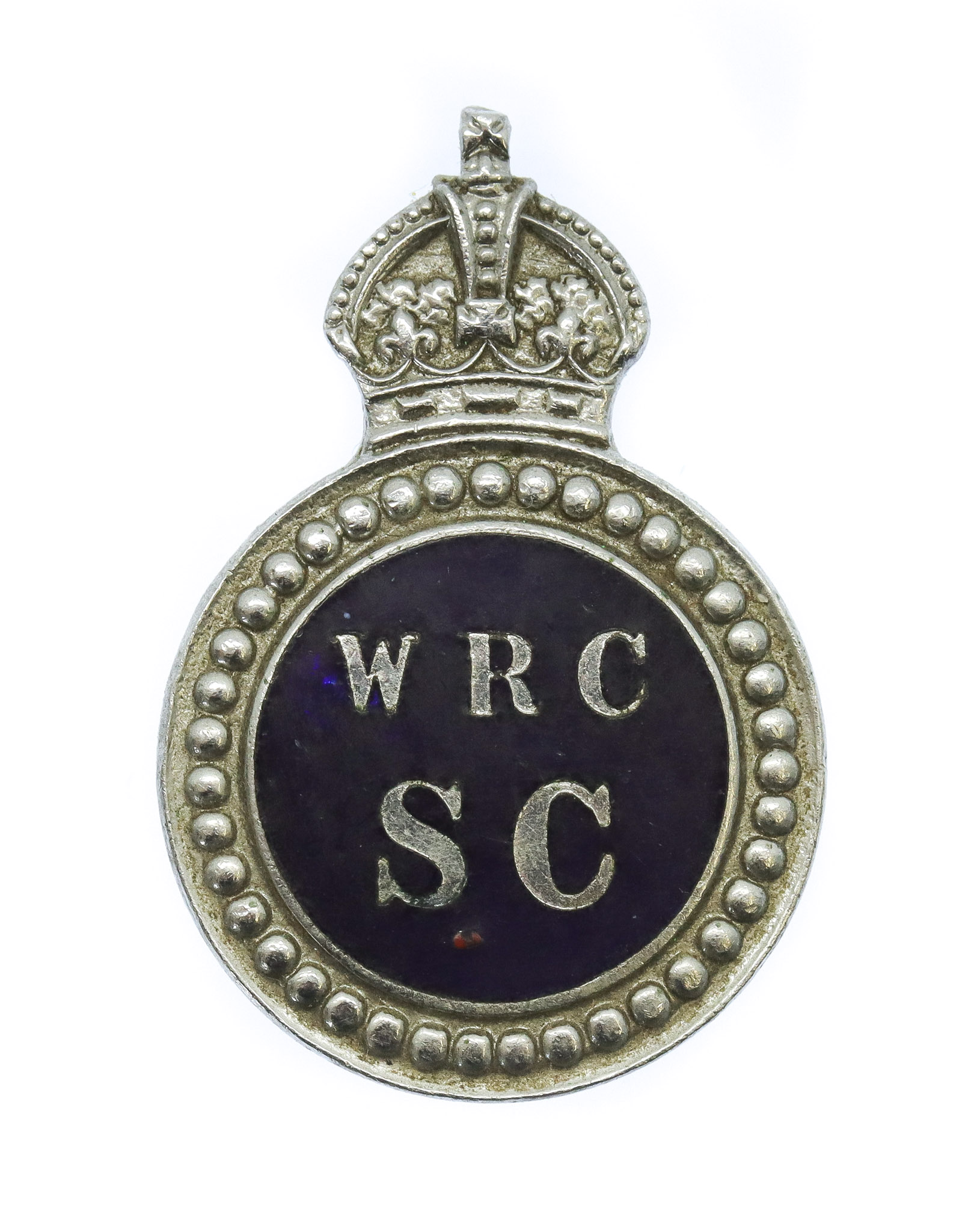 West Riding Constabulary Special Constable Enamelled Lapel Badge - King's Crown