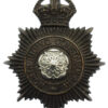 North Riding Constabulary Night Helmet Plate - King's Crown