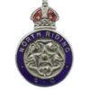 North Riding Special Constabulary Enamelled Lapel Badge - King's Crown