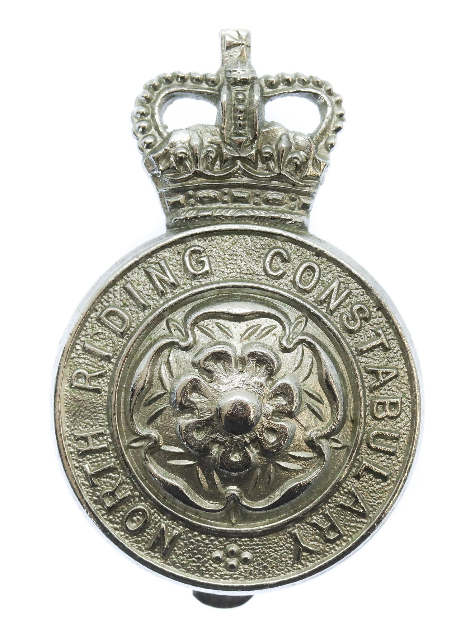 North Riding Constabulary Cap Badge - Queen's Crown