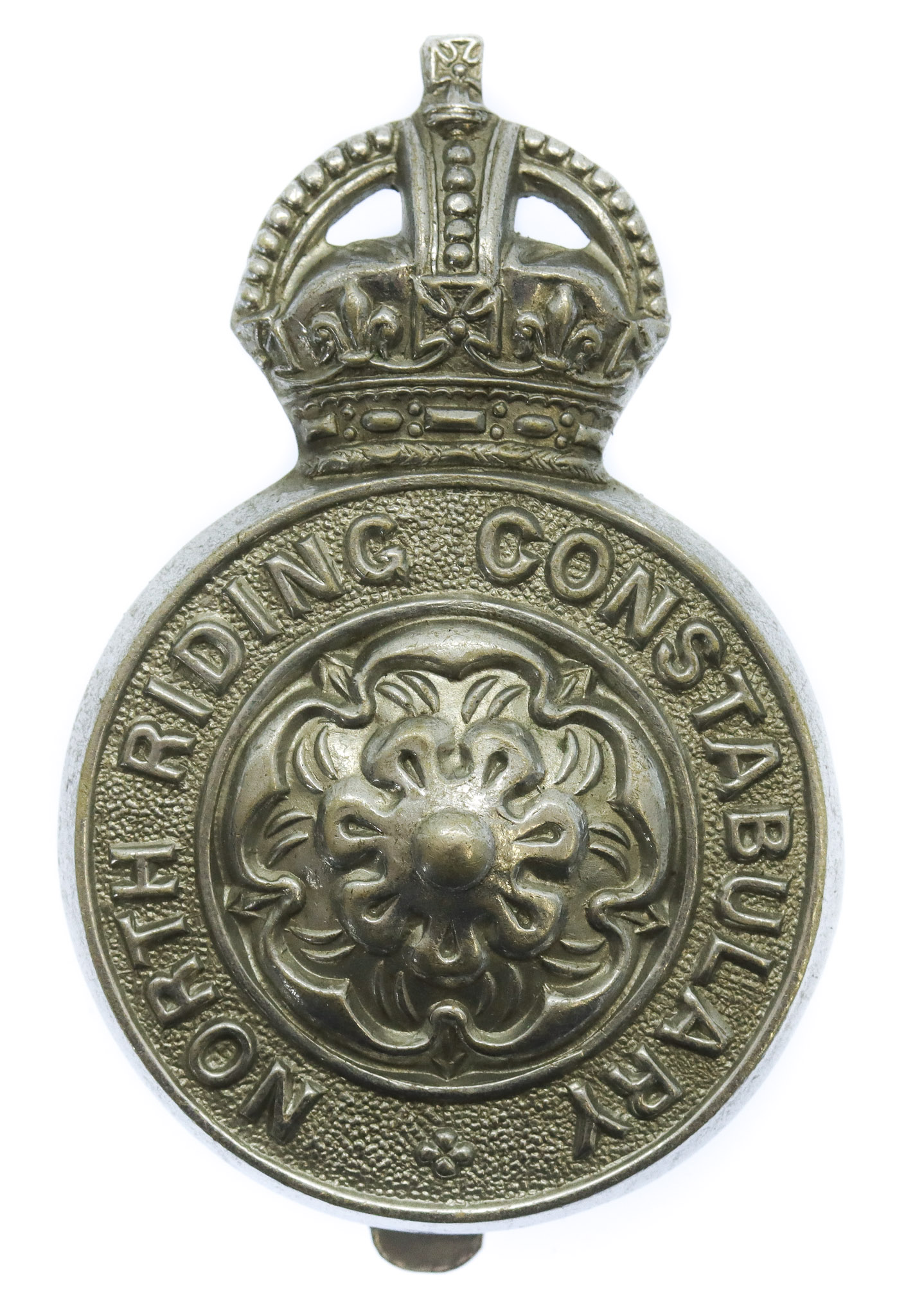 North Riding Constabulary Cap Badge - King's Crown