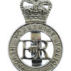 North Yorkshire Police Cap Badge - Queen's Crown