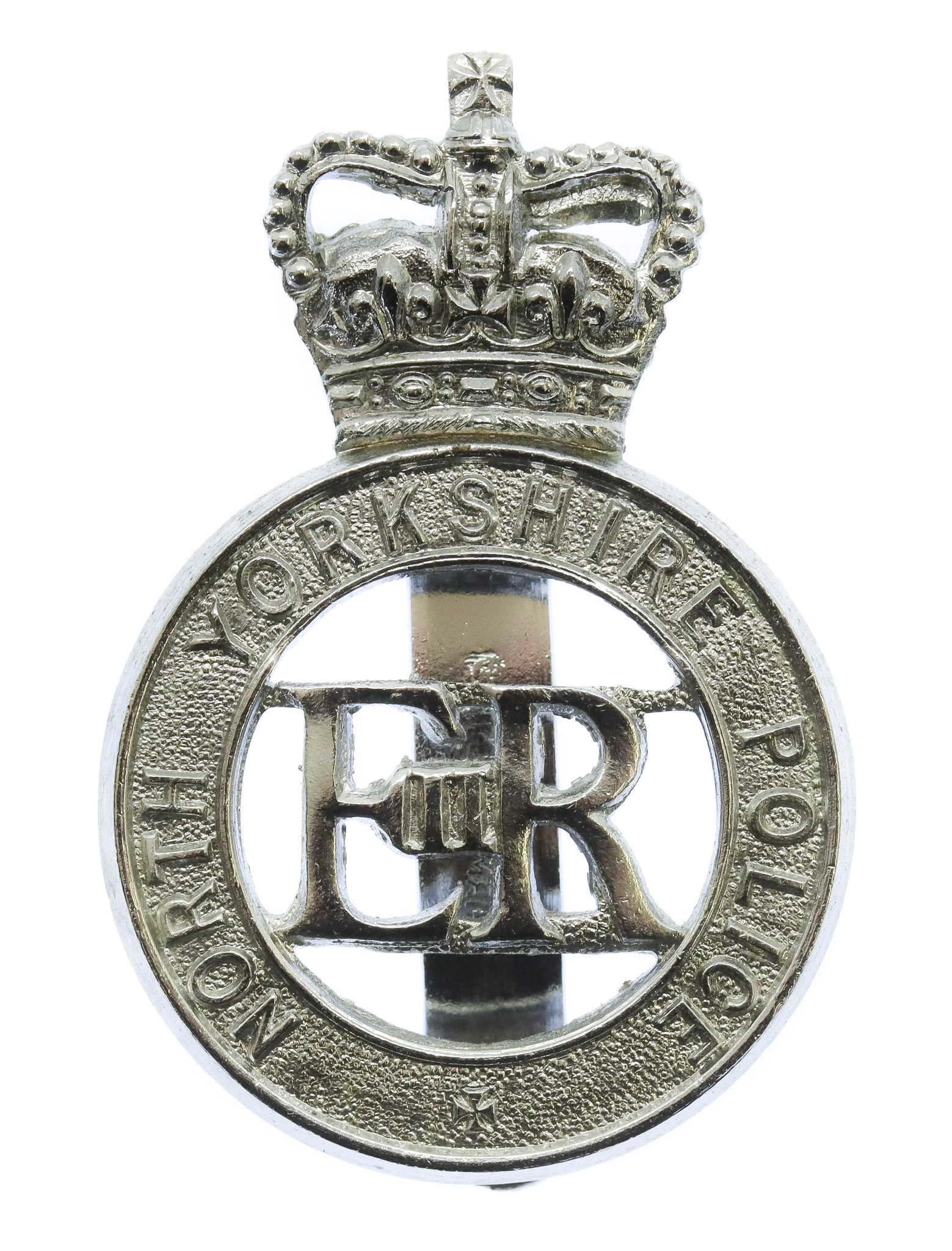 North Yorkshire Police Cap Badge - Queen's Crown