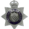 Manchester City Police Senior Officer's Enamelled Cap Badge - King's Crown