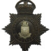 Borough of Hove Police Night Helmet Plate - King's Crown