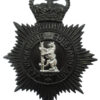 Warwickshire Constabulary Night Helmet Plate - Queen's Crown