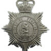 Warwickshire Constabulary Helmet Plate - Queen's Crown