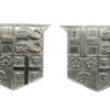 Pair of Southern Railway Police Collar Badges