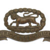 Leicestershire Regiment Officer's Service Dress Collar Badge