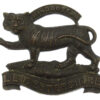 Leicestershire Regiment Officer's Service Dress Cap Badge