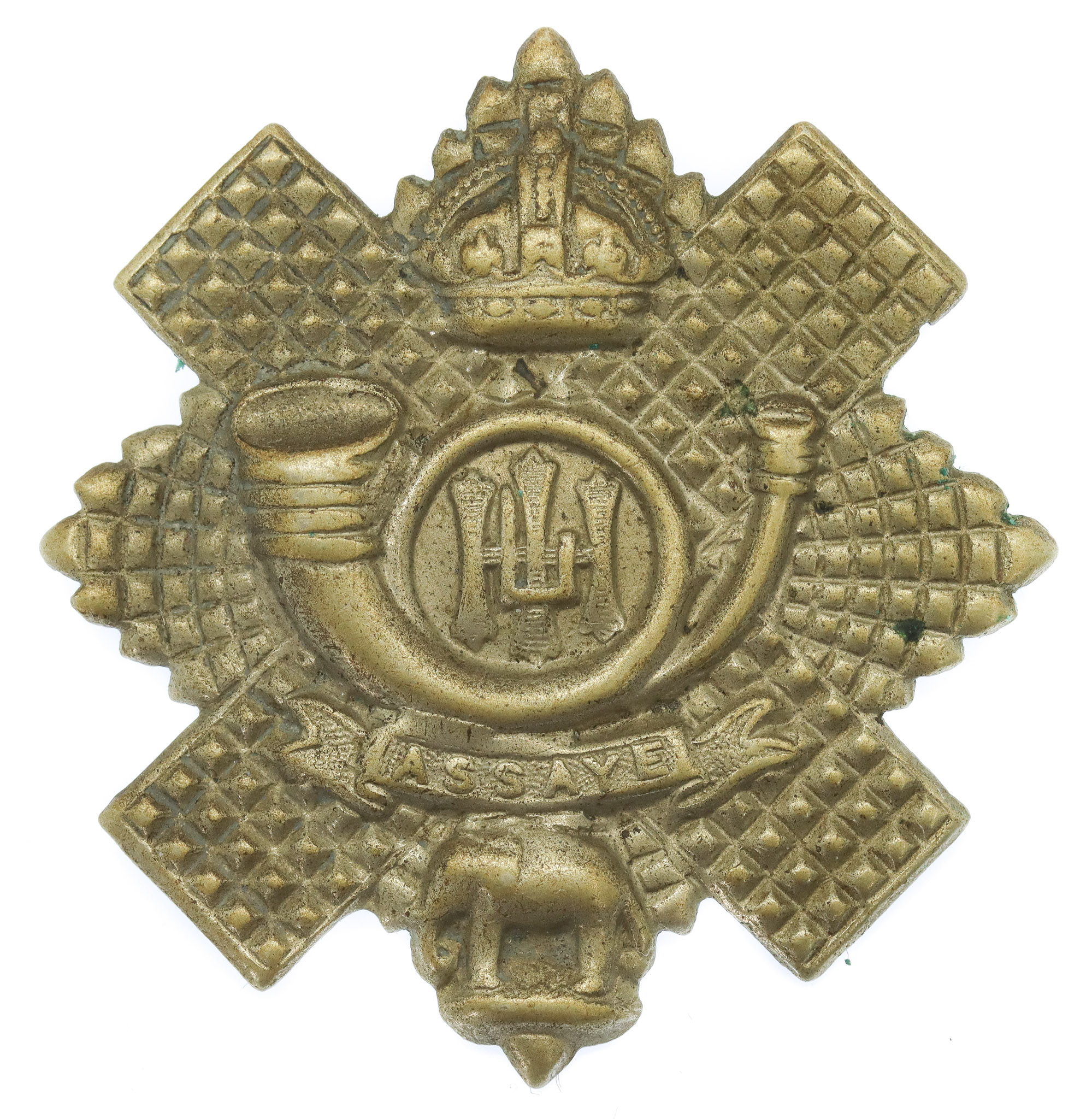 Highland Light Infantry (H.L.I.) Cap Badge - King's Crown