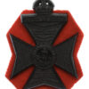 King's Royal Rifle Corps (K.R.R.C.) WW2 Plastic Economy Cap Badge