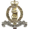 Adjutant General Corps Anodised (Staybrite) Cap Badge