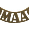 Queen Mary's Army Auxiliary Corps (Q.M.A.A.C.) Shoulder Title