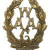 Women's Army Auxiliary Corps (W.A.A.C.) Cap Badge