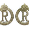 Pair of Queen Alexandra's Imperial Military Nursing Service Reserve Collar Badges